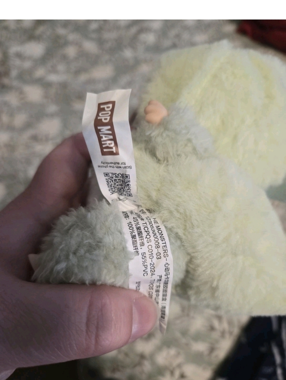 Pop Mart Labubu Exciting Macaron Green With Dino Outfit! - Picture 4 of 5